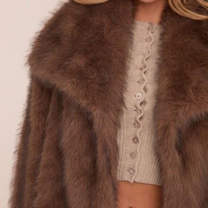 Premium Faux-Fur Coat